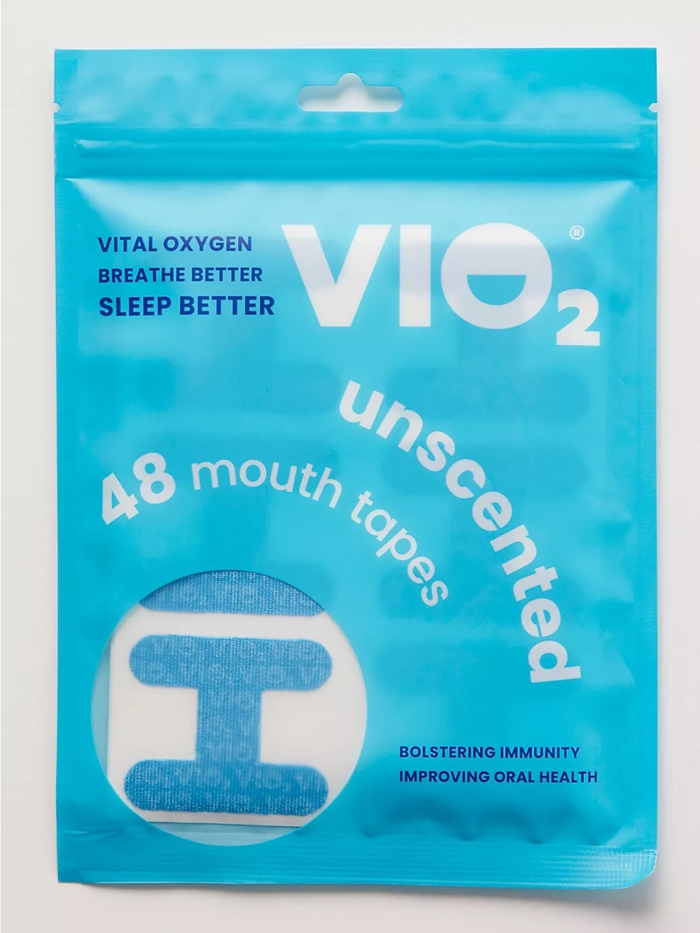 VIO2 Mouth Tapes Sleep Strips - Unscented, 48 Tapes
